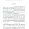3D behavioral model design for simulation and software engineering