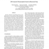 3D geometric metamorphosis based on harmonic map