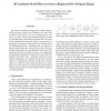 3D landmark model discovery from a registered set of organic shapes