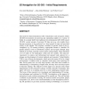 3D Navigation for 3D-GIS - Initial Requirements