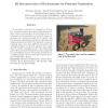 3D Reconstruction of Environments for Planetary Exploration