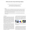 3D Reconstruction Using Labeled Image Regions