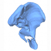 Affine Puzzle: Realigning Deformed Object Fragments without Correspondences