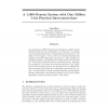 A 1, 000-Neuron System with One Million 7-bit Physical Interconnections
