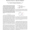 A 3-layer coding scheme for biometry template protection based on spectral minutiae