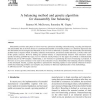 A balancing method and genetic algorithm for disassembly line balancing