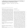 A blueprint for system-level performance modeling of software-intensive embedded systems