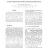A Bound on the Performance of LDA in Randomly Projected Data Spaces