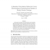 A Boundary Perturbation Method for Vector Electromagnetic Scattering from Families of Doubly Periodic Gratings