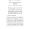A Characterization of the Layout Definition Problem for Web Search Results
