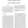 A Column Arrangement Algorithm for a Coarse-grained Reconfigurable Architecture
