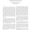 A Common-Sense Theory of Time