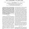 A compact FPGA-based architecture for elliptic curve cryptography over prime fields