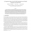 A Comparative Study of the NAS MG Benchmark across Parallel Languages and Architectures