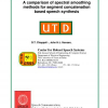 A comparison of spectral smoothing methods for segment concatenation based speech synthesis