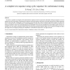 A complete test sequence using cyclic sequence for conformance testing