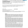 A computational approach for identifying pathogenicity islands in prokaryotic genomes