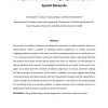 A Computational Model of Mitigating Disease Spread in Spatial Networks