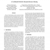 A Cost/Benefit Model for Dynamic Resource Sharing