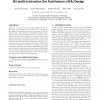 A Design Space Exploration Framework for Reduced Bit-Width Instruction Set Architecture (rISA) Design 