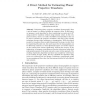 A Direct Method for Estimating Planar Projective Transform
