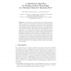A Distributed Algorithm for Finding All Best Swap Edges of a Minimum Diameter Spanning Tree