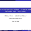 A Distributed Argumentation Framework using Defeasible Logic Programming