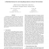 A Distributed System for Answering Range Queries on Sensor Network Data