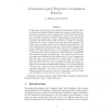 A Dynamic-Logical Perspective on Quantum Behavior