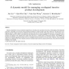 A dynamic model for managing overlapped iterative product development