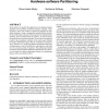 A dynamically constrained genetic algorithm for hardware-software partitioning