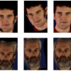 A face and gesture recognition system based on an active stereo sensor
