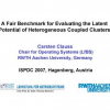 A Fair Benchmark for Evaluating the Latent Potential of Heterogeneous Coupled Clusters
