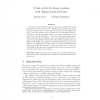 A fast solver for linear systems with displacement structure