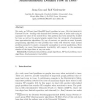 A fixed-parameter tractability result for multicommodity demand flow in trees