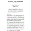 A Fixed-Point Property of Logic-Based Bargaining Solution