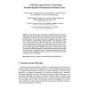 A Flexible Approach for Generating Product-Specific Documents in Product Lines