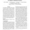 A Flexible, Privacy-Preserving Authentication Framework for Ubiquitous Computing Environments