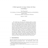 A fluid approach to large volume job shop scheduling
