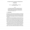 A Framework for Component-Oriented Tool Integration