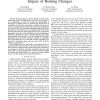 A Framework for Measuring and Predicting the Impact of Routing Changes