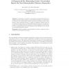 A framework for reasoning under uncertainty based on non-deterministic distance semantics
