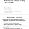 A Framework for Self-Healing Device Drivers