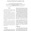 A Framework of Model-Driven Web Application Testing
