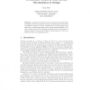 A Generative Model for Self/Non-self Discrimination in Strings