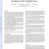 A generative programming approach to developing pervasive computing systems