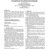 A genetic algorithm for optimized reconstruction of quantized one-dimensional signals