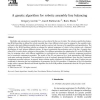 A genetic algorithm for robotic assembly line balancing