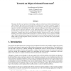 A Geographic Environmental Modeling System: Towards an Object-Oriented Framework