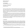 A Global Joint Model for Semantic Role Labeling